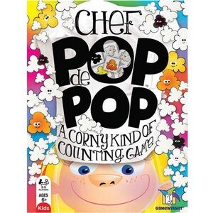 Chef Pop de Pop by Gamewright, a popcorn-themed counting game for kids